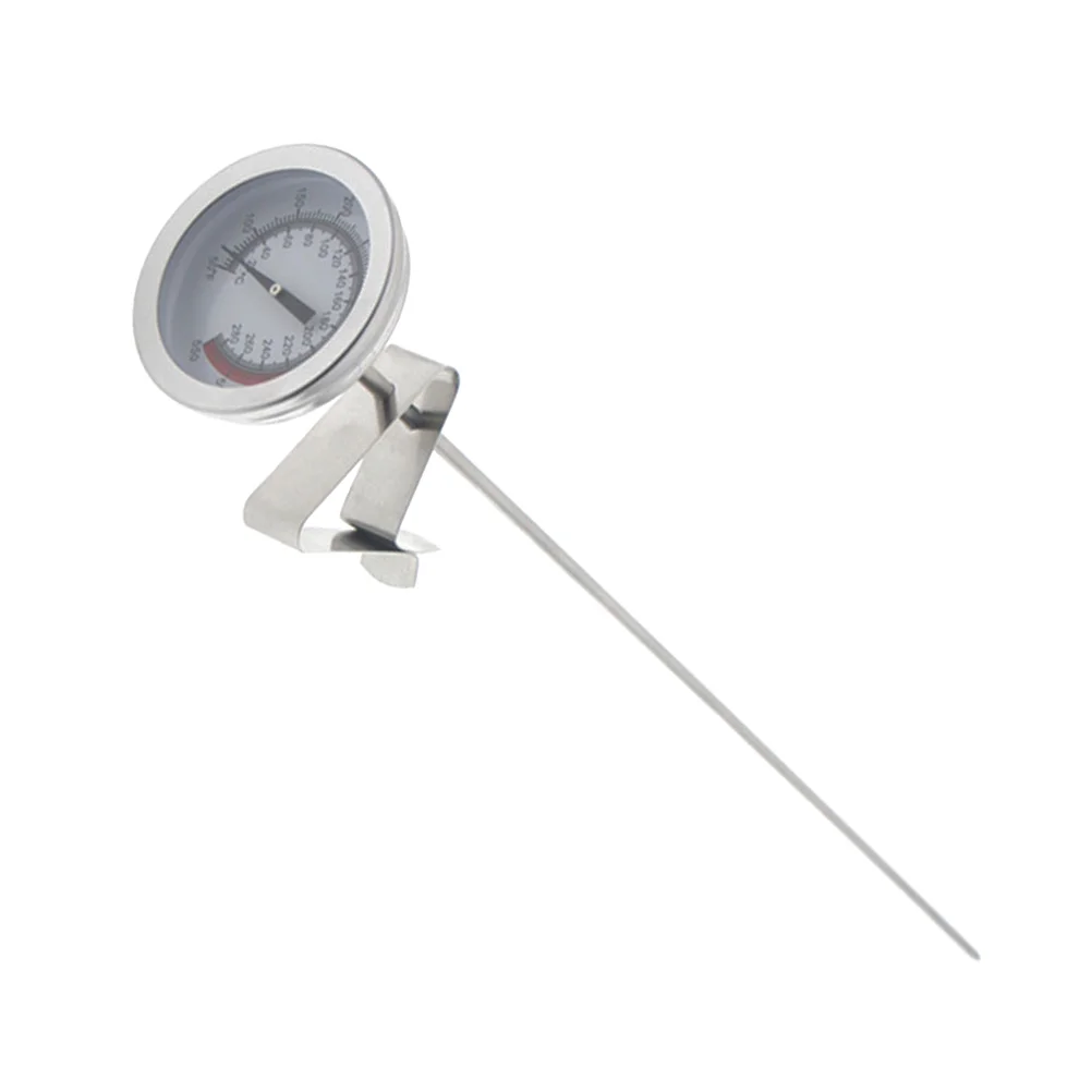 

Thermometer Meat Temperature Gauge Food with Probe Deep Fryer Stainless Steel Tool