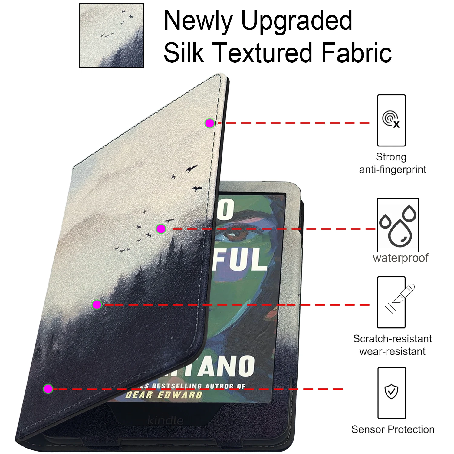 Premium Stand Case for Kindle Paperwhite & Colorsoft Signature Edition