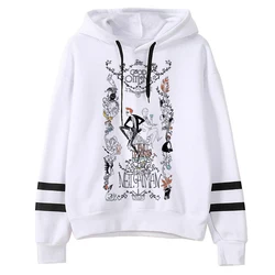 Good Omens hoodies women vintage Fleece Winter  anime pulls clothing women harajuku pulls