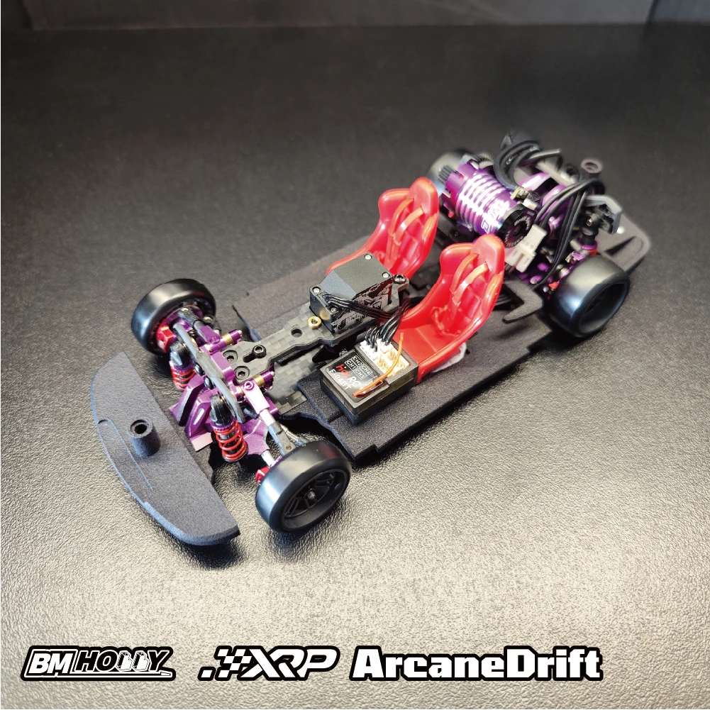 XRP RC 1/24 NFD-S15 Alloy Simulation Rear-drive Drift Car Simulation Interior RTR Electric Drift Racing Car Model Boy Toy 5