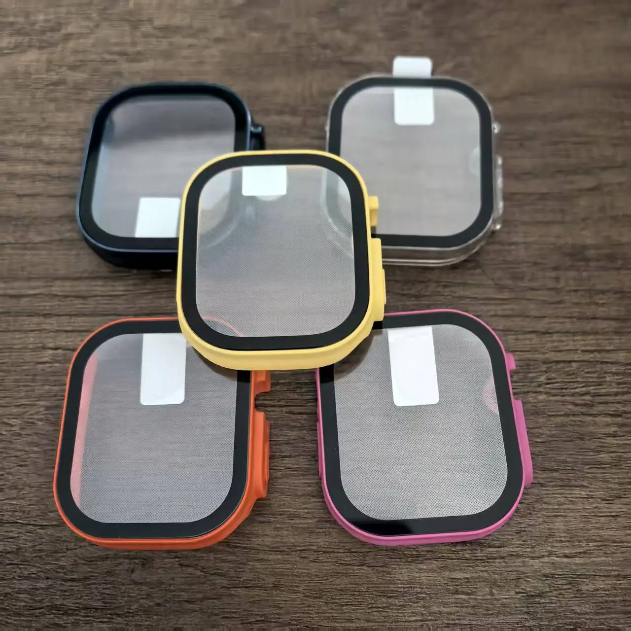 Apple Watch Ultra Protection Kit: 49mm PC Bumper & Tempered Glass Screen Protector Cover