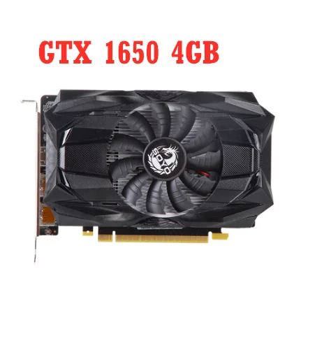 

SOYO GeForce GTX 1650 4GB GDDR6 Graphics Card Nvidia Original GPU Card DP*2 6Pin 128Bit Desktop Gaming Video Card Used