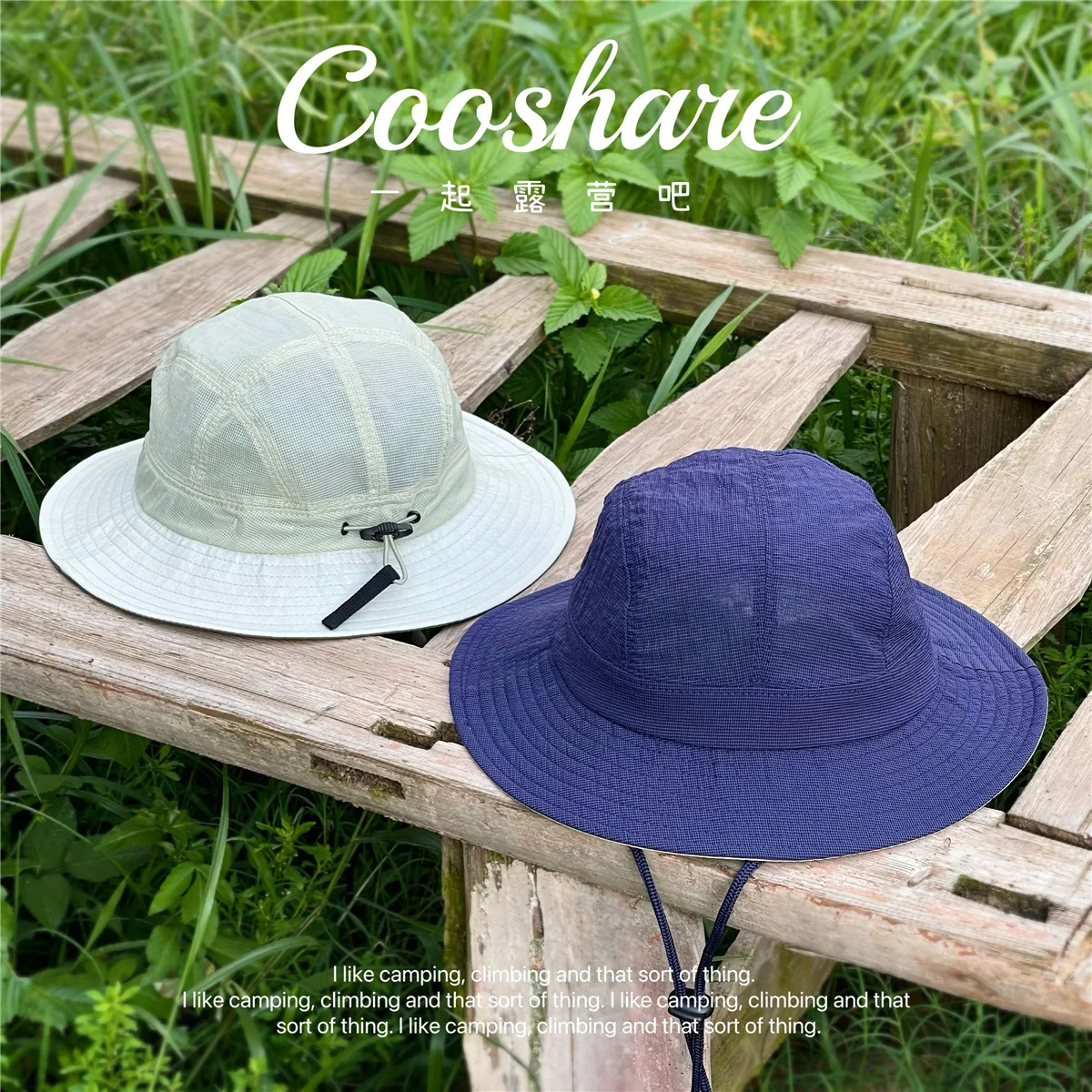 Japanese Summer Fast Dry Mesh Bucket Caps For Men Women