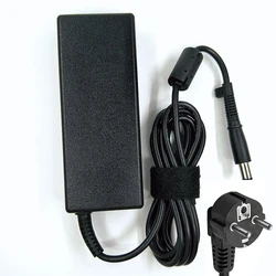 High-Power 90W Universal Laptop Adapter Charger, 19V 4.74A, 7.4mm x 5.0mm Connector (Adapter with EU plug)