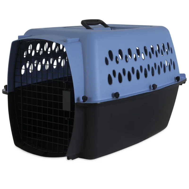 

Petmate Pet Porter Fashion Dog Kennel, Blue, 26"L