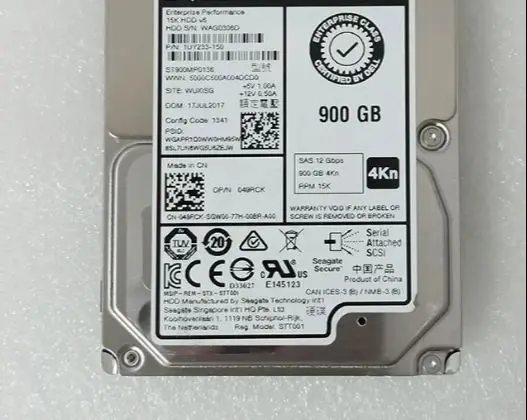 For 049RCK ST900MP0136 900G 2 5 inch 15K 12Gb SAS server hard drive