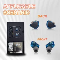 IE200 In Ear Monitoring Earphones Professional Wired HIFI Earphones Noise Reduction Live Ear Feedback 2