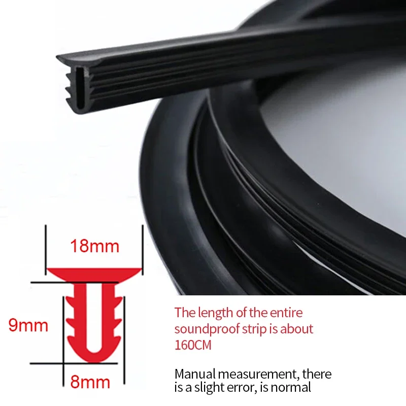 SEAMETAL Car Dashboard Sealing Strip Soundproof Noiseproof Rubber Strip Universal Sealing Strips for Car Interior Accessories BEST SELLERS