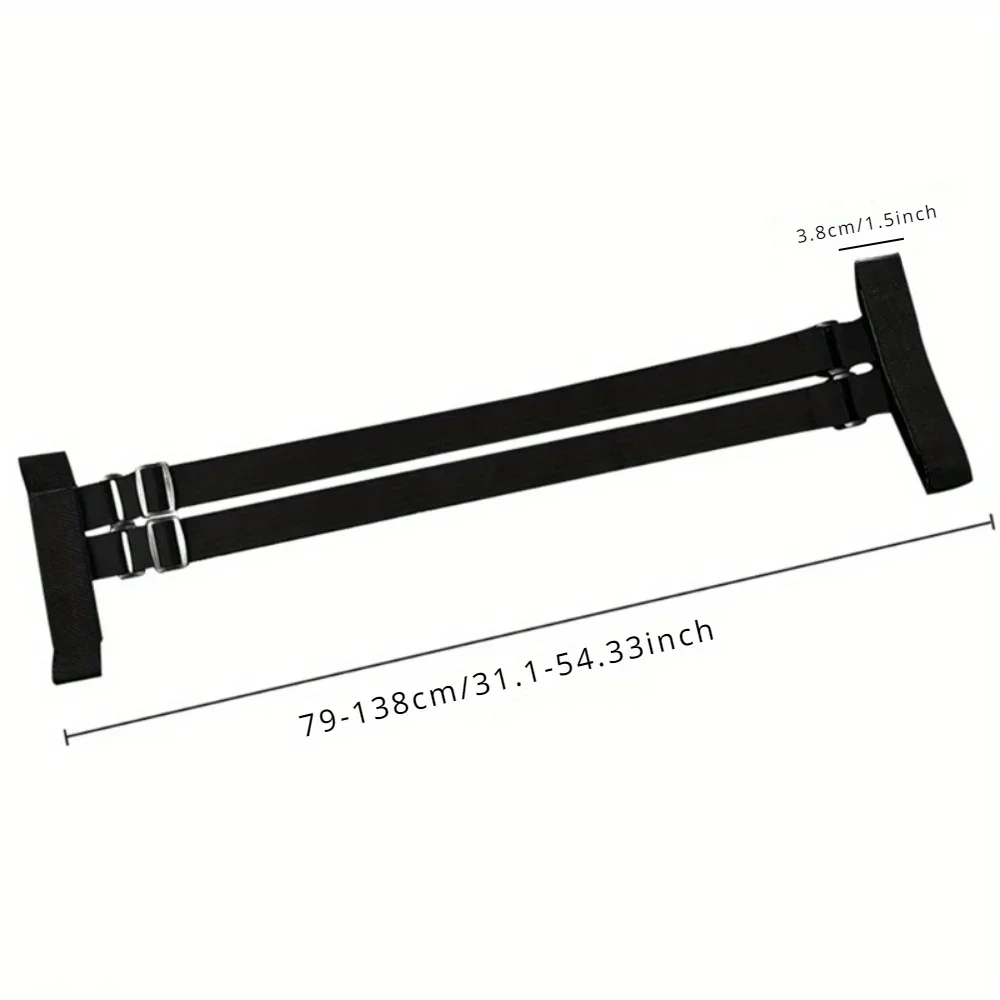 Black Skateboard Shoulders Carry Strap Adjustable Backpack Shoulder Strap Handbag Belt for Skateboards, Snowboard, Skis Carry