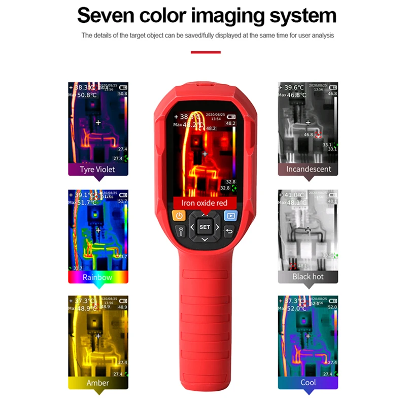 UNI-T UTI220B Thermal Imager 200x150 Pixel Thermal Imaging Camera For Repair Portable USB Type C Infrared Thermometer