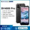 Blackview BV4800 Pro Rugged Smartphone Unisoc T606 octa-core 6.56'' 4GB+128GB 5180mAh Battery 16MP Rear Camera 4G Mobile Phone