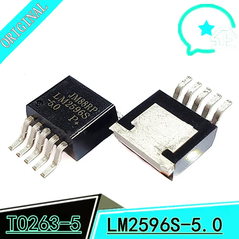 

5pcs/lot LM2596S-ADJ LM2596S-5.0 LM2596S-3.3 LM2596HVS-ADJ LM2596HVS-5.0 LM2596S-12 LM2596S LM2596HVS LM2596 TO-263