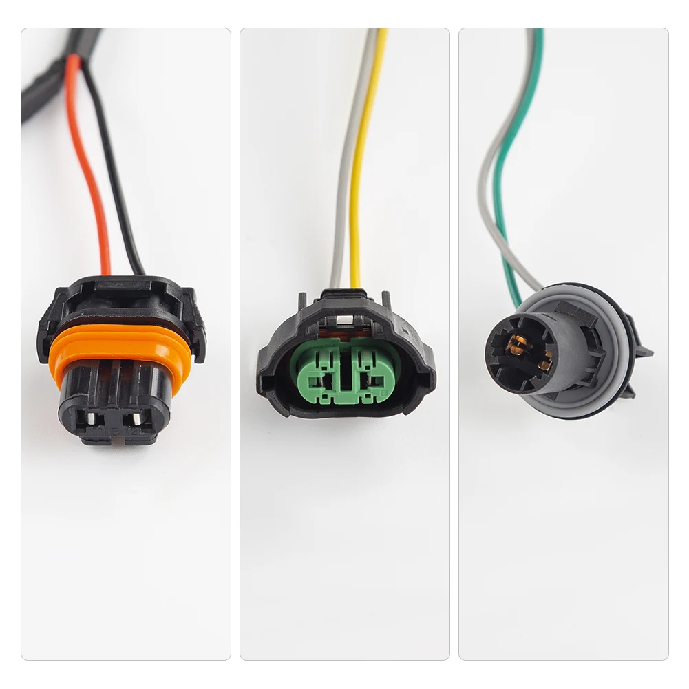 GMC 시에라 1500 2007-2013, GMC 시에라 2500 HD 3500 HD 2007-2014용 헤드라이트 배선 하네스, 전조등 소켓 와이어 15841610