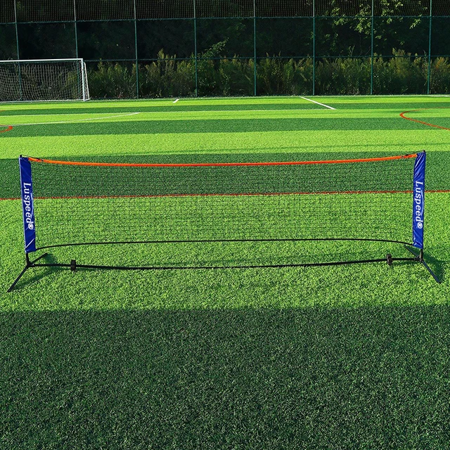 Portable Folding Standard Professional Badminton Net Indoor Outdoor Sports Volleyball Tennis Training Square Nets Mesh 4