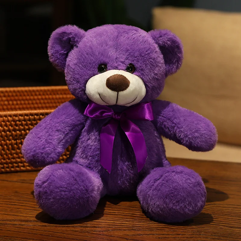 Cute and Cute Little Bear Teddy Bear Doll Soothing Cloth Doll Plush Toy Hug Bear Doll Girl Companionship Cute Pillow 6