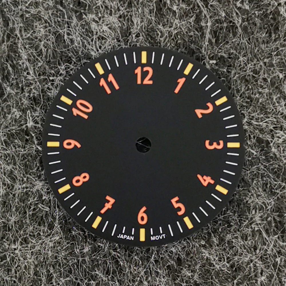 28.5MM Watch Dial Single Calendar No Calendar Watch Faces New Modification Accessories for NH35/NH36/4R/7S Movement watch dial accessories watch face accessories