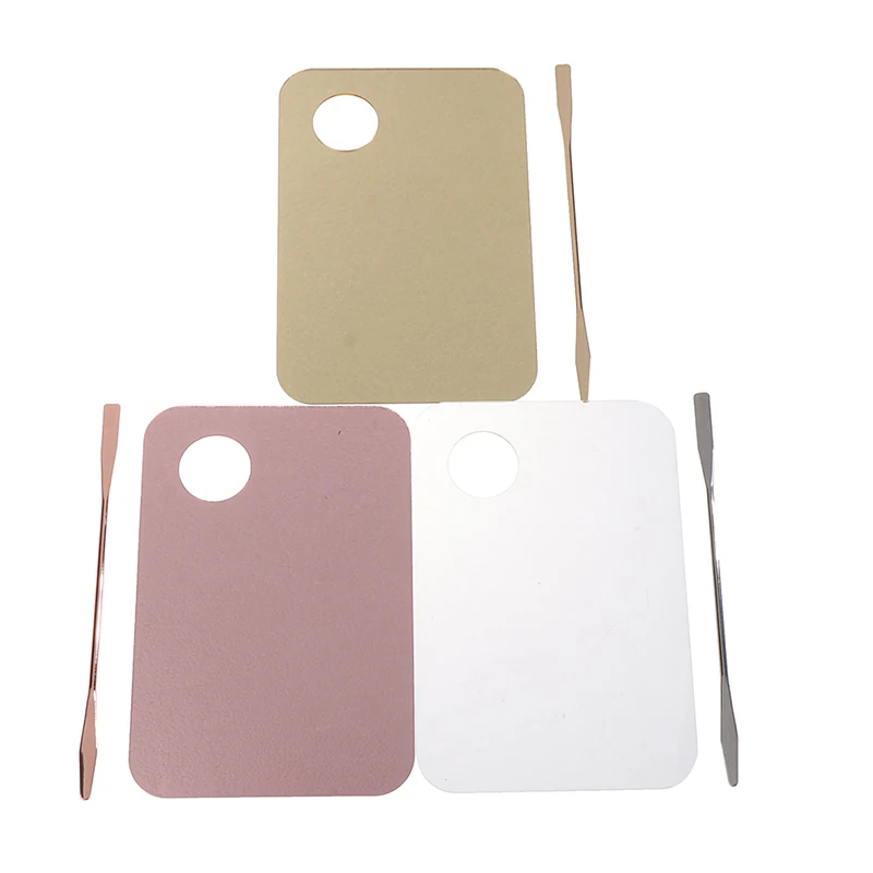 Acrylic Palette Spatula Rod Gel Foundation Eye Shadow Mixing Cream Pigments For Watercolor Paints Painting Art Supplies color palette watercolor palette