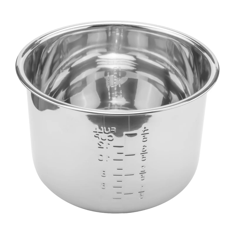 6LPressureCookerInnerPotRicePressureCookerLinerStainlessSteel