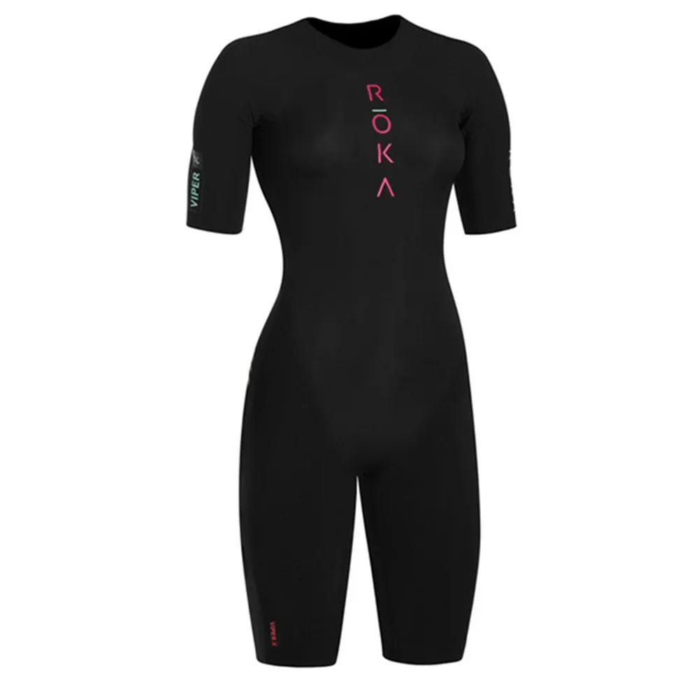 

Женский трикостюм Roka с коротким рукавом, спортивный костюм для триатлона, для езды на горном велосипеде, профессиональное оборудование для бега и скорости, на лето