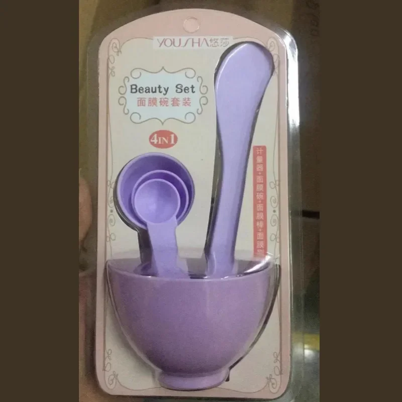 Pink DIY Facial Mask Mixing Bowl & Beauty Tools Set – 9-Piece Face Care Kit