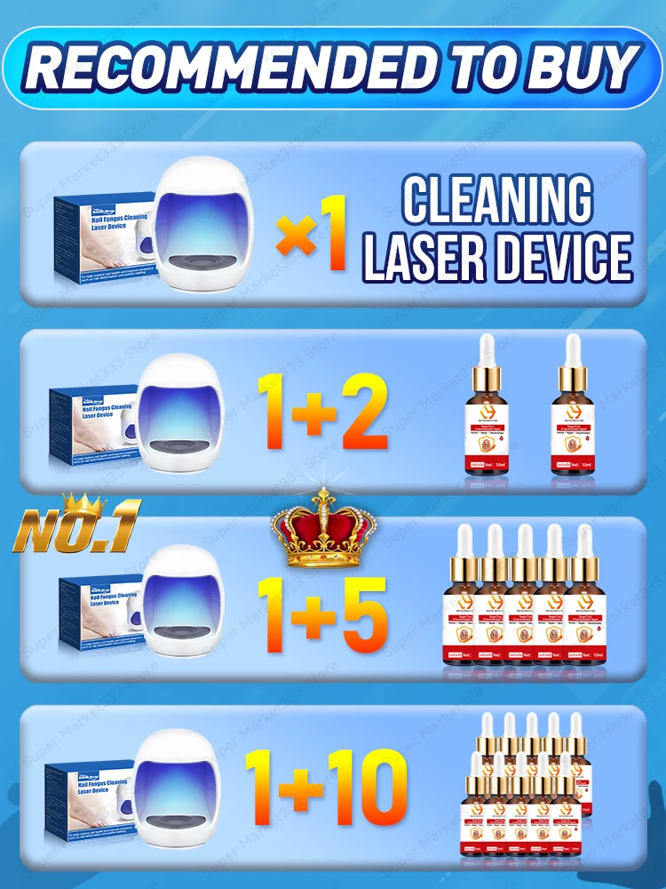 Portable nail cleaning equipment, professional nail laser irradiation, accessories