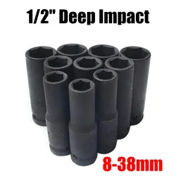 Durable Deep Impact Metric Socket Wrench Head for Automotive Repair Tools
