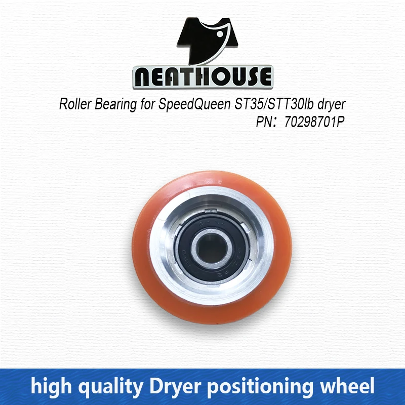 [BULK ORDER] 12pcs Alliance、Huebsch、Speedqueen、Ipso、Dryer Roller Bearing Model No: 70298701P
