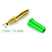 Pure Copper Gold-plated 4mm Banana Plug, Lantern Type, High Current 4mm Sound Box Speaker Wire, Banana Gold-plated Connector 2