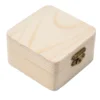 1pc Storage Box Hand-bonded Hand-made Pinus Sylvestris Wood Organizer Packing Plain Box Wood Brand New Craft Box 3