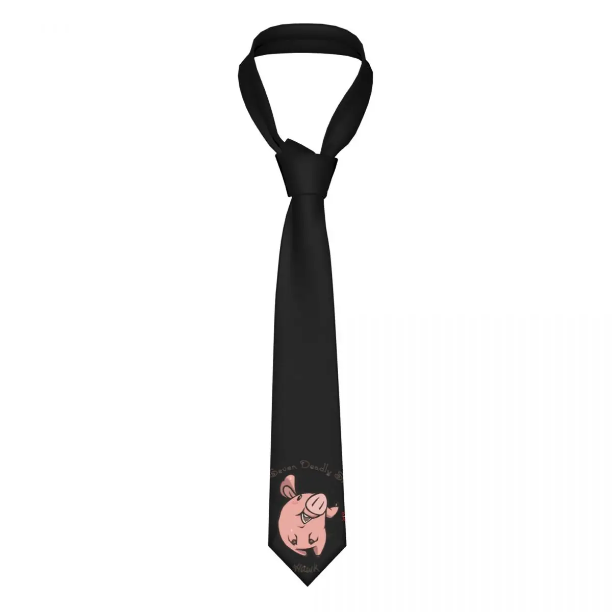 

The Seven Deadly Sins Chibi Hawk Men Women Neckties Casual Polyester 8 cm Wide Neck Tie for Mens Shirt Accessories Gravatas Gift