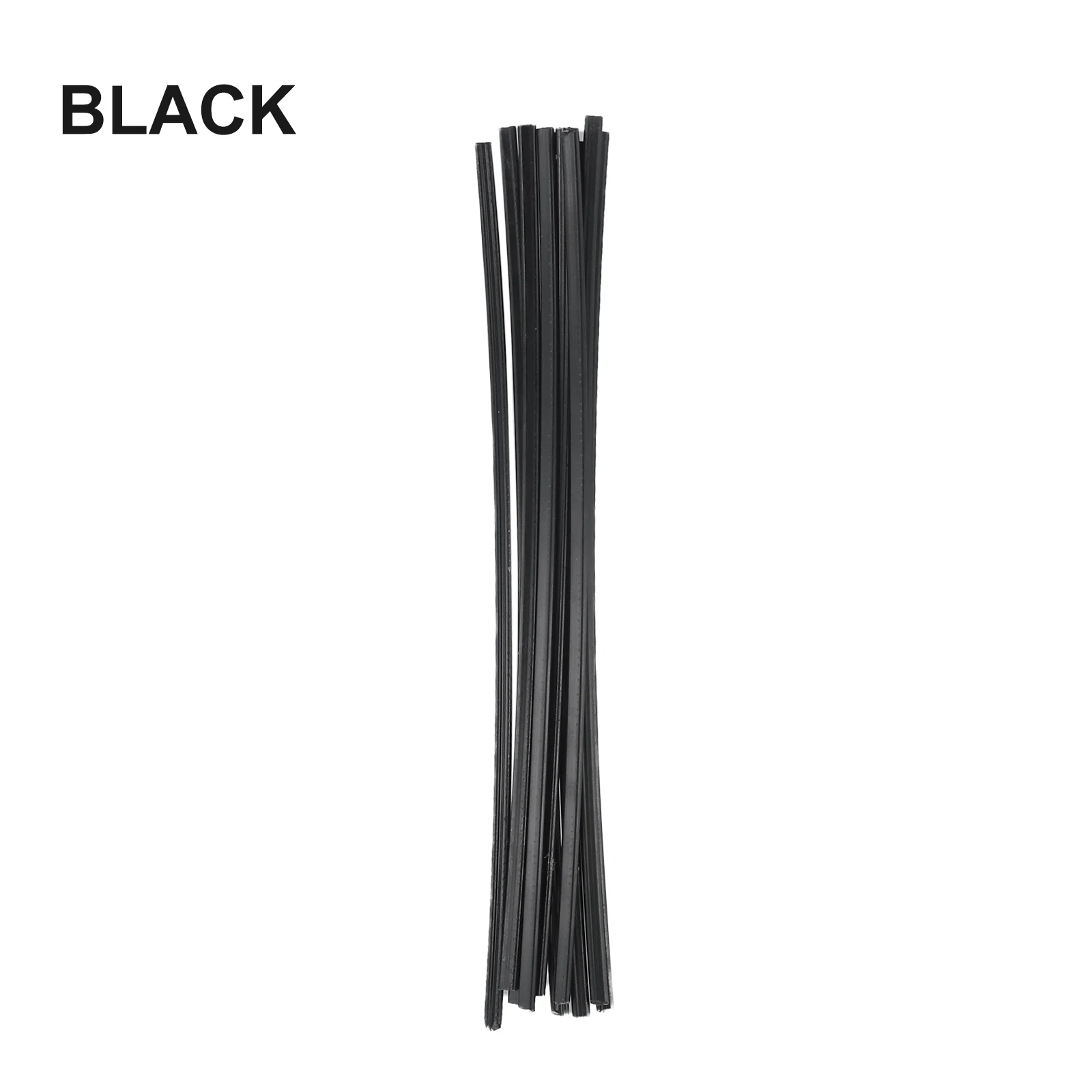 10PCS ABS Plastic Welding Rods 25cm Black White Welding Sticks 5x2.5mm For Plastic Welder Car Bumper Repair Supplies