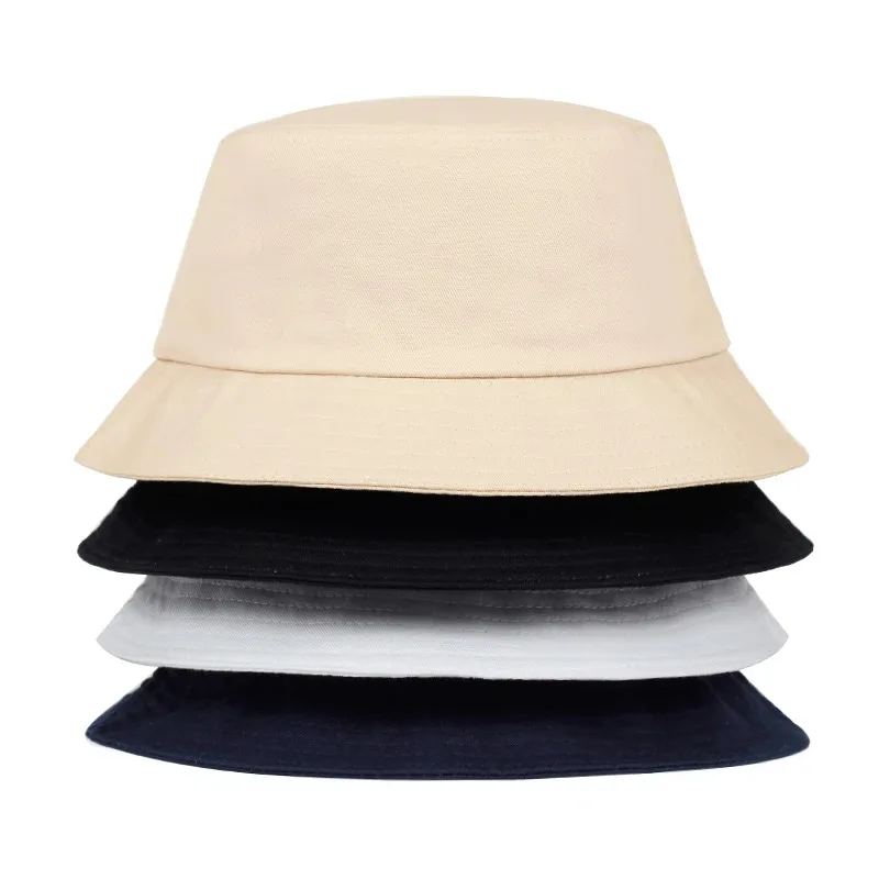 Unisex Solid Color Light Plate Personality Bucket Hats Fishermen Caps Outdoor Casual Cap Sunscreen Hat fisherman hat