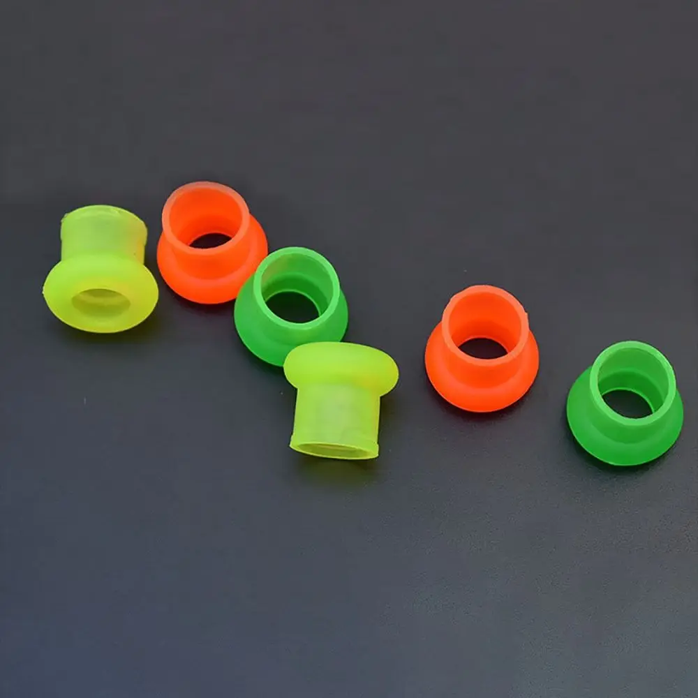 10 Anneaux Porte-appât En Silicone Pour Canne à Pêche (accessoire De Pêche)