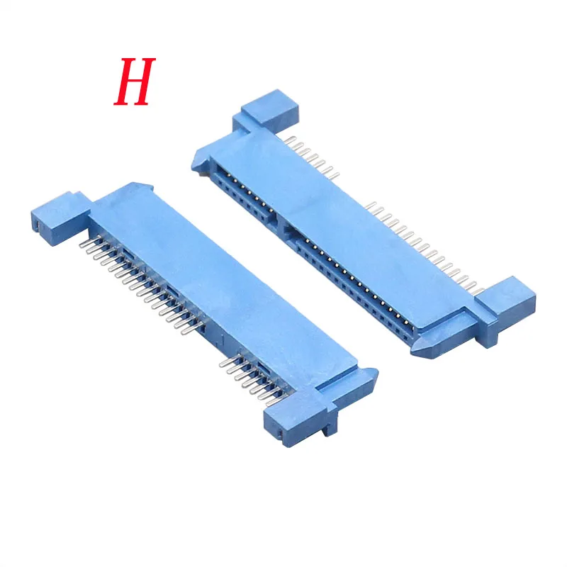 1PCS SATA Interface Socket SSD Solid State Drive Seat 7+15P 7P 22PIN 90 180 Degree Harpoon Foot Female Connector