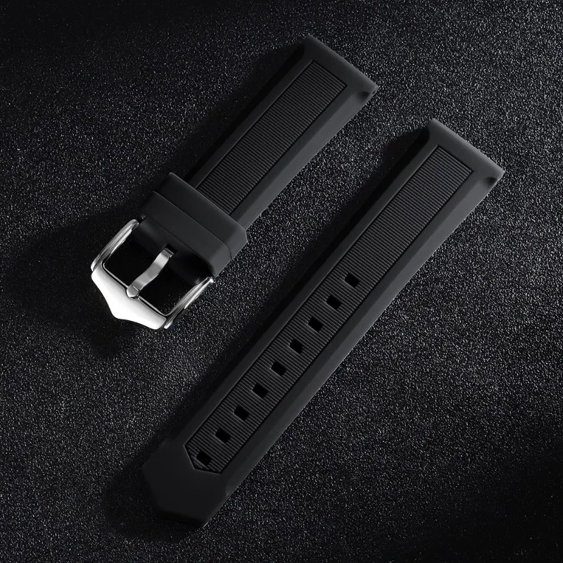 Premium Silicone Sport Watchband Replacement - Universal Strap
