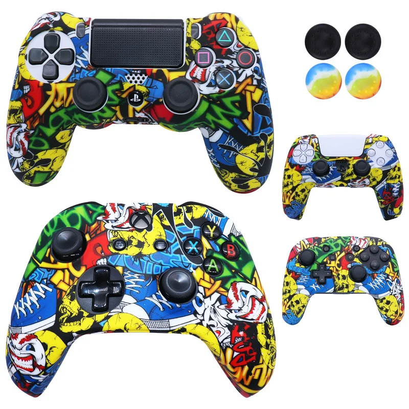 Custodia Protettiva In Silicone Per Controller Di Gioco Personalizzata Adatta Per Xbox Series X Ps4 Switch Pro Gamepad Glove Joystick Case