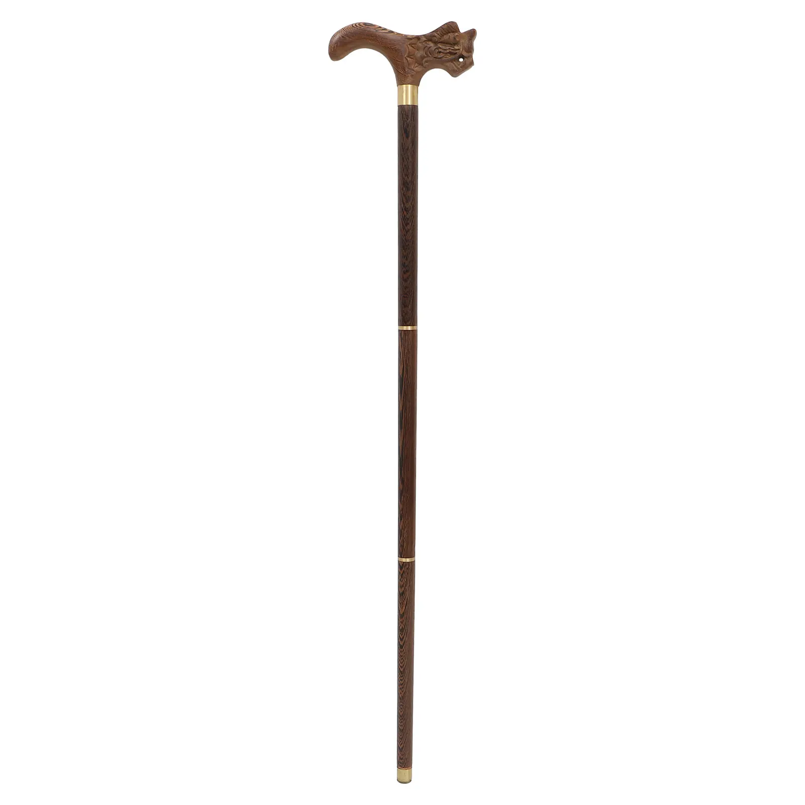 1PCWoodenWalkingStickDetachableWalkingStickElderlyWalkingStick