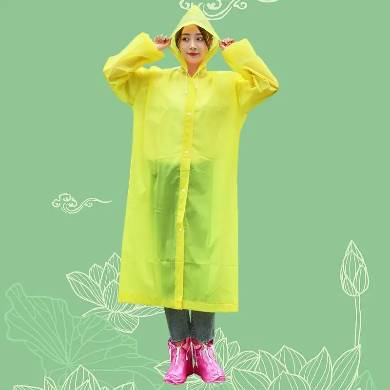 

Portable Thickened EVA Raincoat for Outdoor Adventures - Stay Dry and Protected