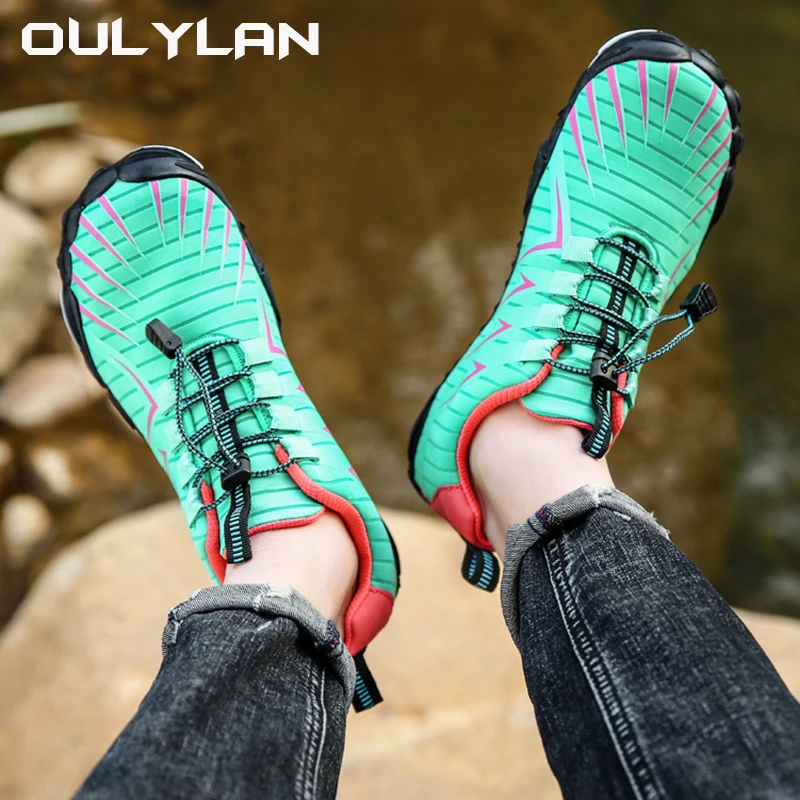 

Women's Diving Swimming Snorkeling Wading Shoes Outdoor Beach Shoes Men's and Fitness Shoes Comfortable Skin Friendly Soft