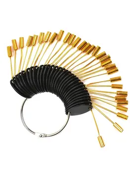 Set di 30 Campioni di Colore per Capelli Umani, Anelli Espositivi per Colori, Tabella per Test di Tintura per Saloni