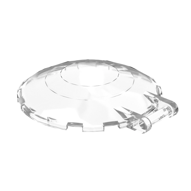 

10PCS Replaceable Assembles Particles Compatible 18675 6 X 6 with Round Dome Building Blocks DIY Bricks Parts Toys