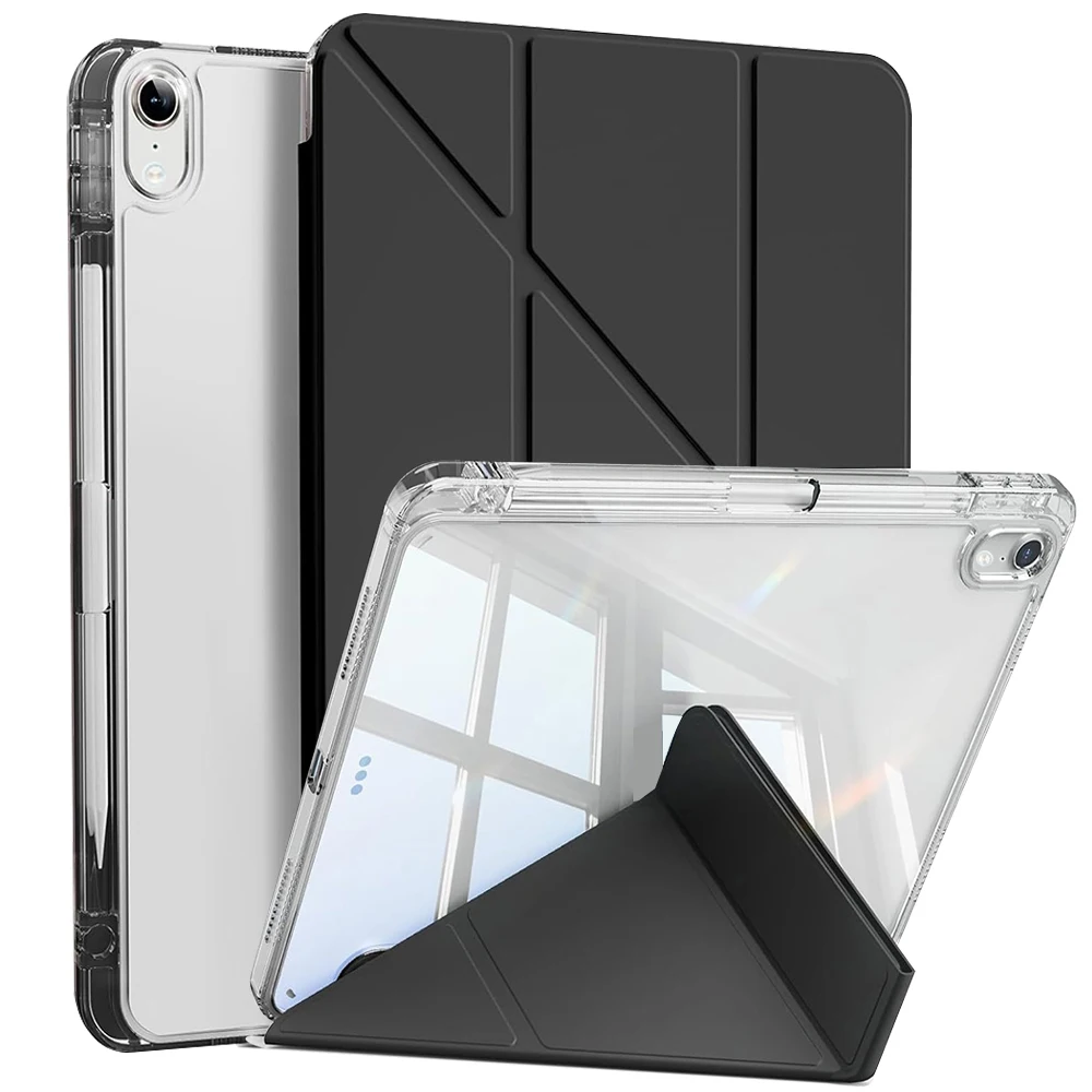 Slim Stylish Y-Shaped Stand Case with Pencil Holder for 8.3 Tablets, Multi-Angle Folding Design