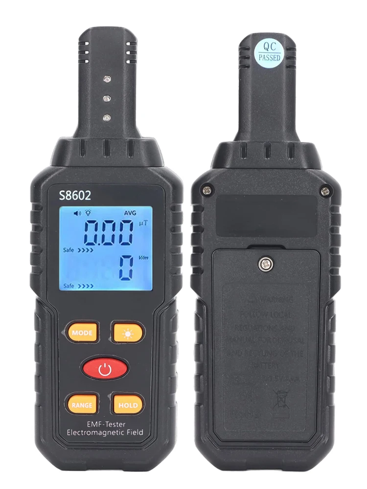 3 in 1 Smart Digital Electromagnetic Field Radiation Detector Tester Emf Meter Counter Emission Dosimeter Computer