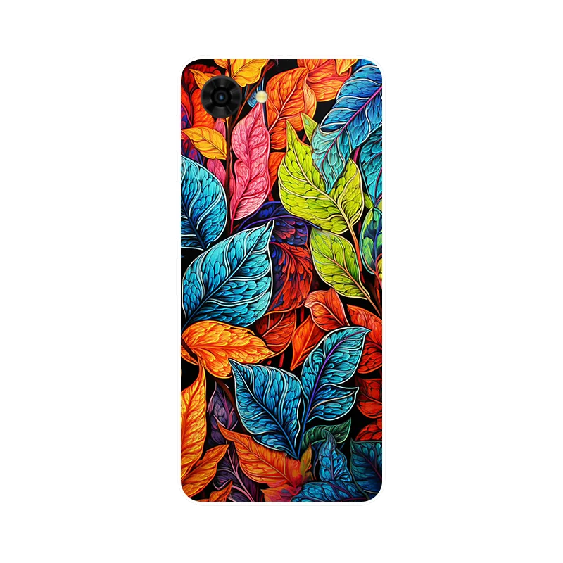 Charming Floral Panda TPU Soft Silicone Phone Case - Protective Back Cover