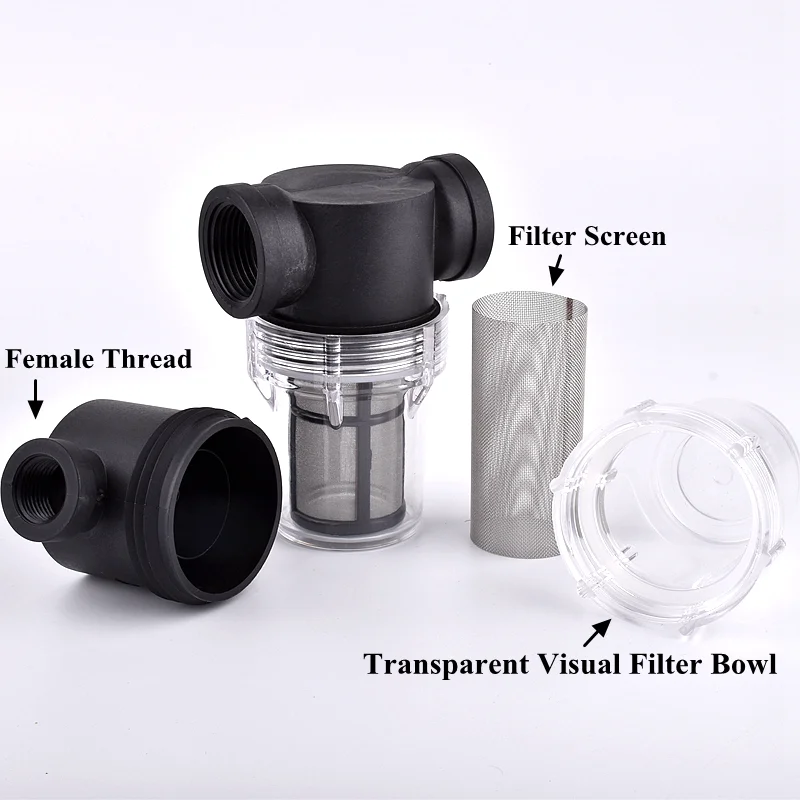 1/2 zoll Garten Schlauch Filter Bewässerung Bewässerung Wasser Rohr Anschluss Filter Aquarium Aquarium Wasserpumpe Sieb Pagode Joint – Detail 12