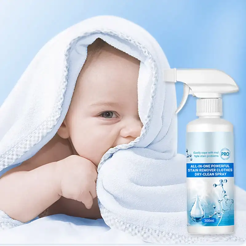 Non-ionic Laundry Stain Removal Emulsifier All-in-One Powerful Stain Remover Clothes Dry-Clean Spray