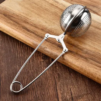 Tea Strainer Stainless Steel Tea Infuser Mesh Tea Ball Infuser Filter Reusable Loose Leaf Strainer Bag Brew Herb Tea Accessories 8
