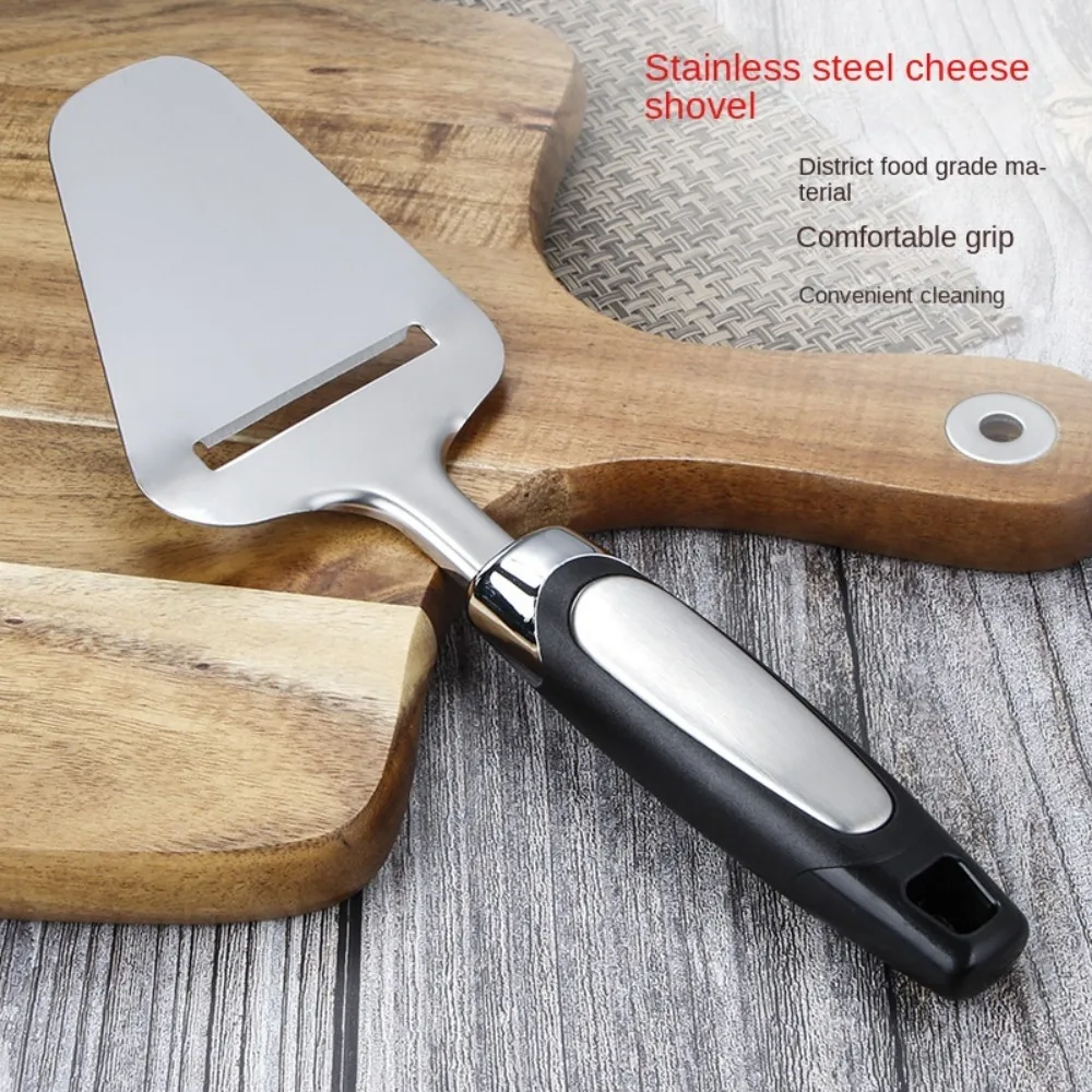 Cheese Spatula Kitchen Bakery Cheese Slicer Stainless Steel Slicer PP Handle Cake Pastry Server Home Accessories