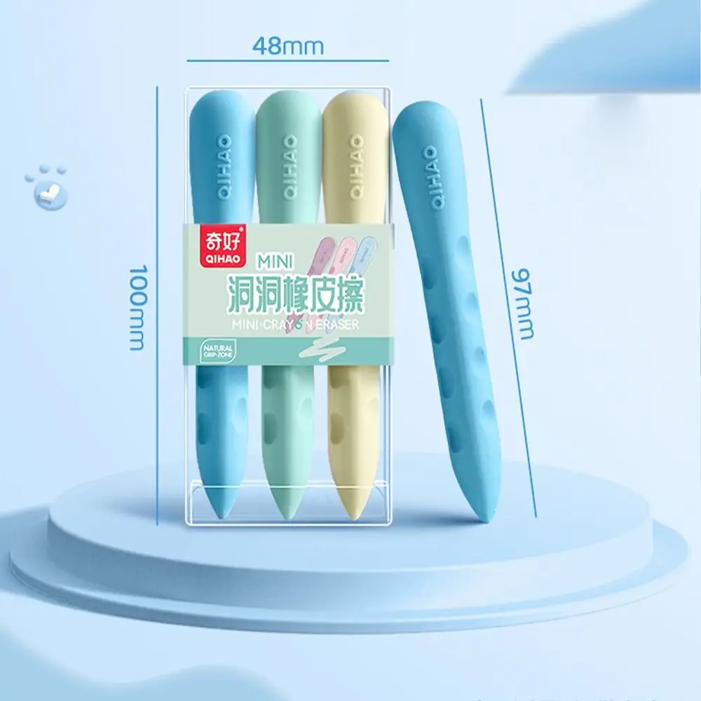 어린이 펜 모양 학교 사무실 용품, 학생 문구, 먼지 없는 지우개, 구멍 지우개, 연필 지우개