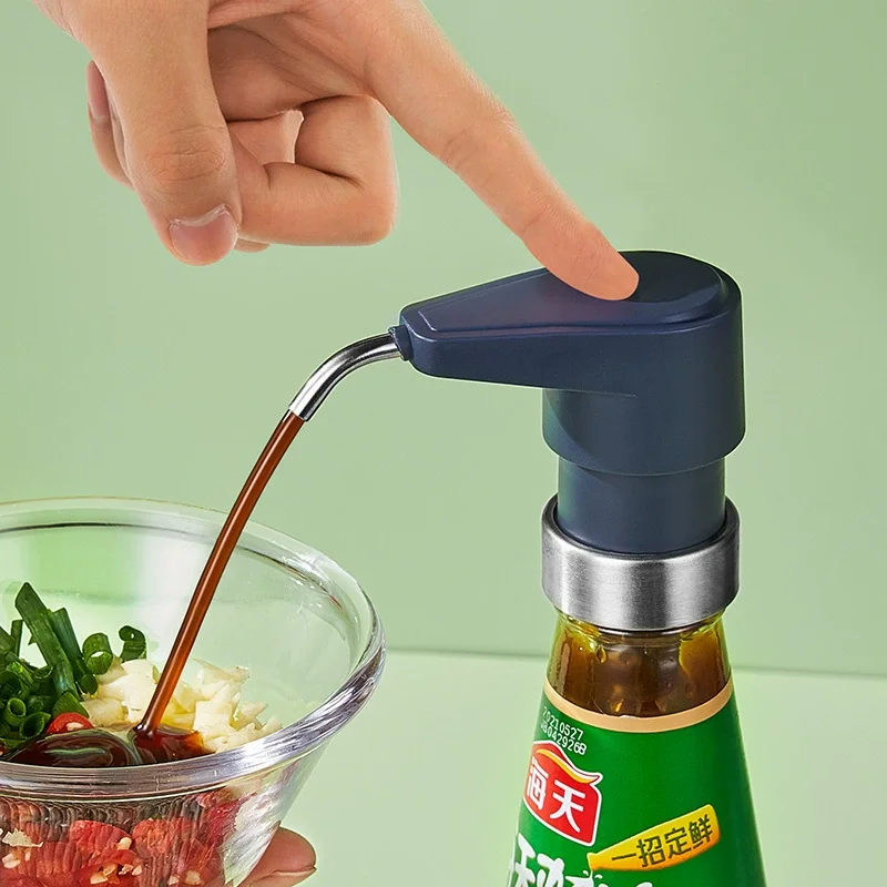 Kitchen Sauce Extruder, Household Oil Consumption Pressure Pump Head, Oyster Oil Press Mouth, Kitchen Utensils